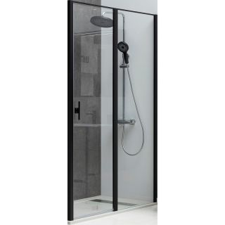 Душевая дверь Allen Brau Priority 140 3.31012.BBA профиль Черный